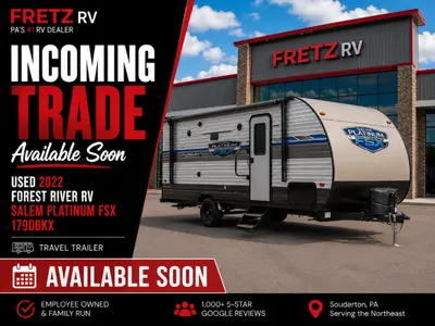Used 2022 Forest River Salem Platinum FSX 179DBKX
