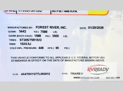 2026 Forest River Surveyor Legend photo 37