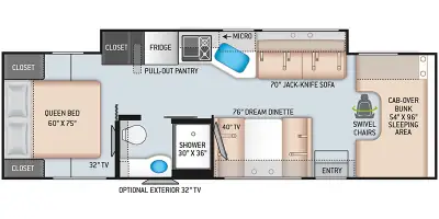 2020 Thor Motor Coach Four Winds 31Y photo 30