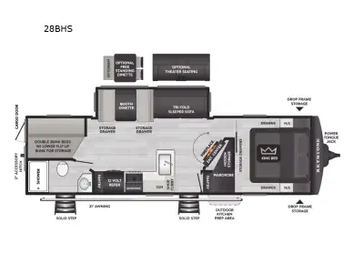2027 Keystone Cougar Half-Ton 28BHS photo 2