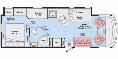 2017 Winnebago Vista 31BE photo 35
