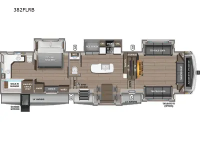 2023 Jayco North Point 382FLRB photo 2