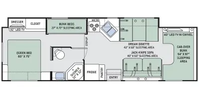 2016 Thor Motor Coach Four Winds 31E photo 32