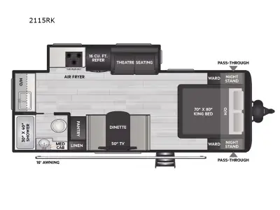 2025 Keystone Coleman Legacy 2115RK photo 2