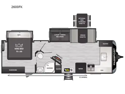 2024 Keystone Passport GT 2600FK photo 24