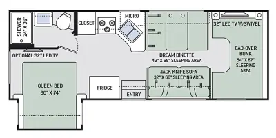 2015 Thor Motor Coach Four Winds 26A photo 31