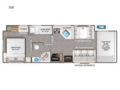 New 2026 Thor Motor Coach Chateau 31E