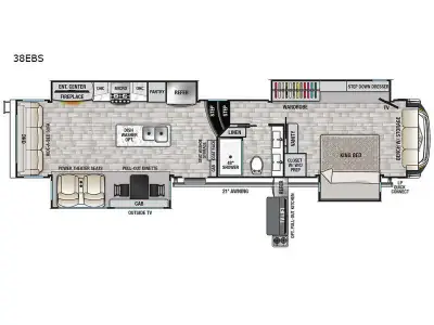 2022 Forest River Cedar Creek Champagne Edition 38EBS photo 2