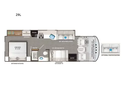 New 2026 Thor Motor Coach Hurricane 29L