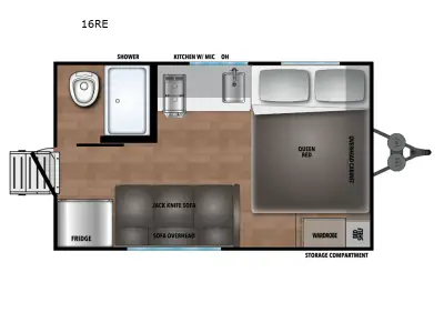 2026 Shasta Rvs Compact 16RE photo 2
