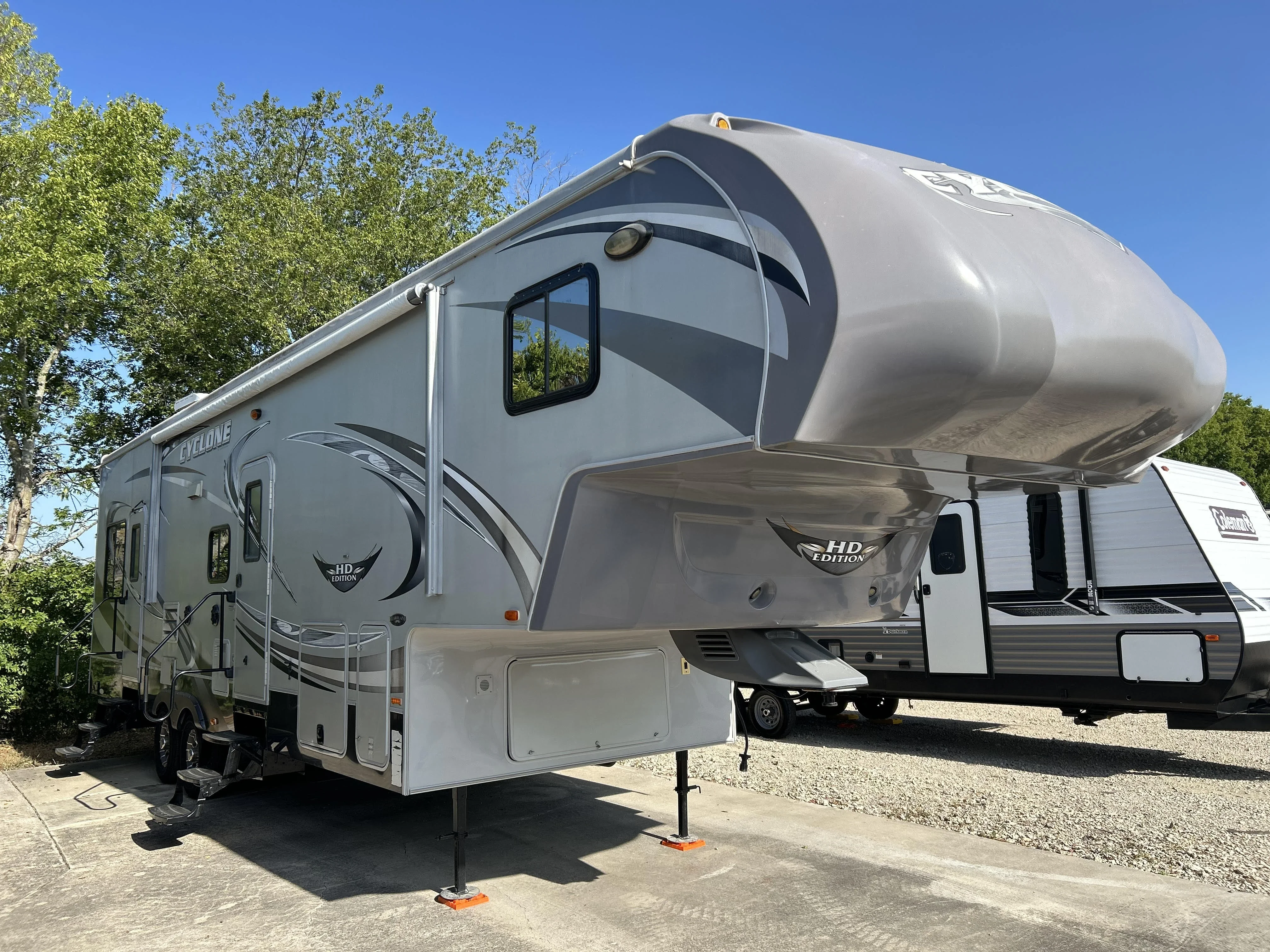 2011 Heartland Cyclone 300C Ti Titanium Edition exterior