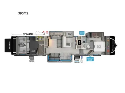 2024 Grand Design Momentum M-Class 395MS photo 2