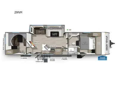 2026 Forest River Cherokee Grey Wolf 29NM photo 2