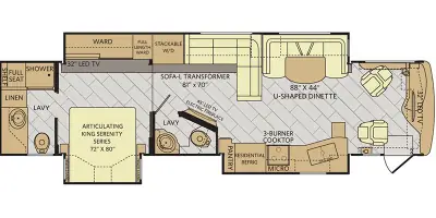 2017 Fleetwood Pace Arrow® LXE 38K photo 33