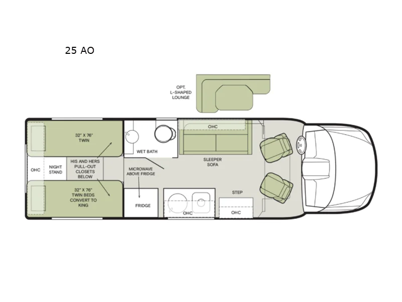 2026 Tiffin Motorhomes Open Trail exterior