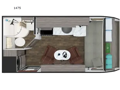 2021 Lance Lance Travel Trailers 1475 photo 2