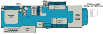 2017 Coachmen Leprechaun 320BH Ford 450 photo 2